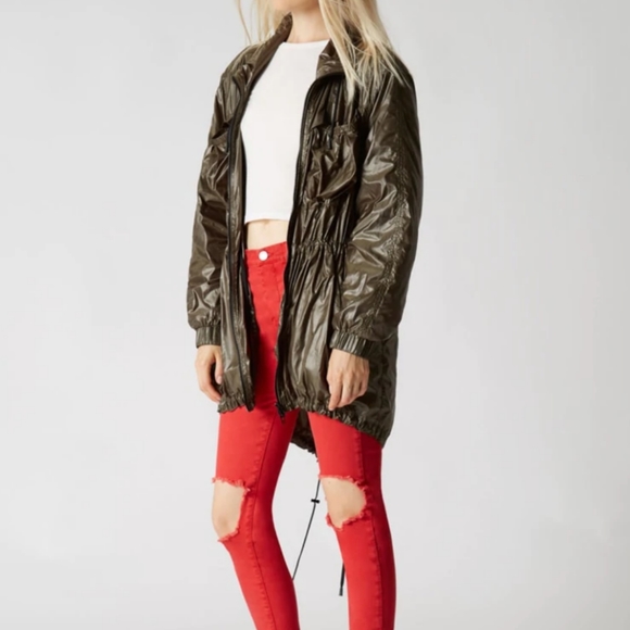 Blank NYC olive green easy street Jacket - Picture 6 of 6